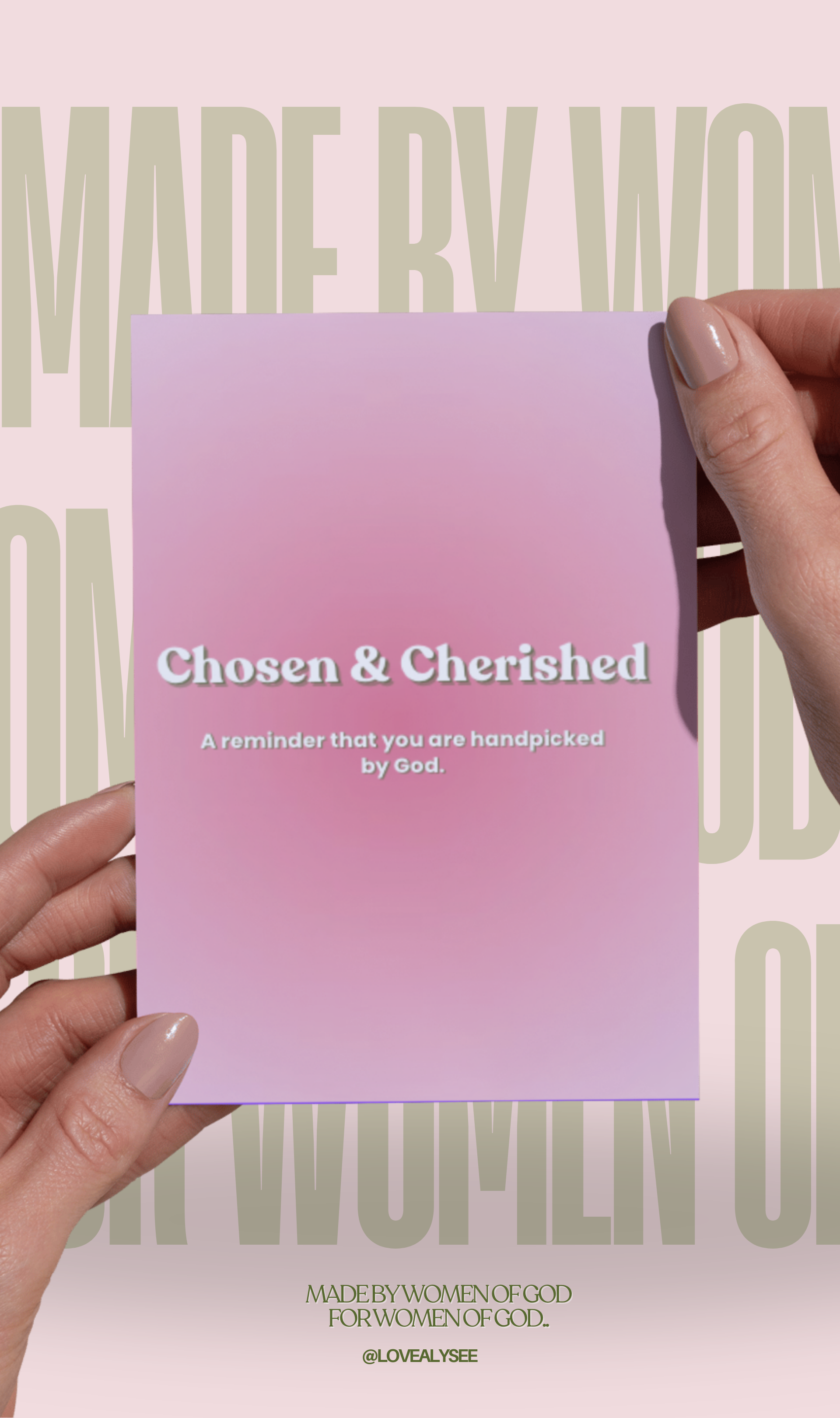Chosen & Cherished | Affirmation cards
