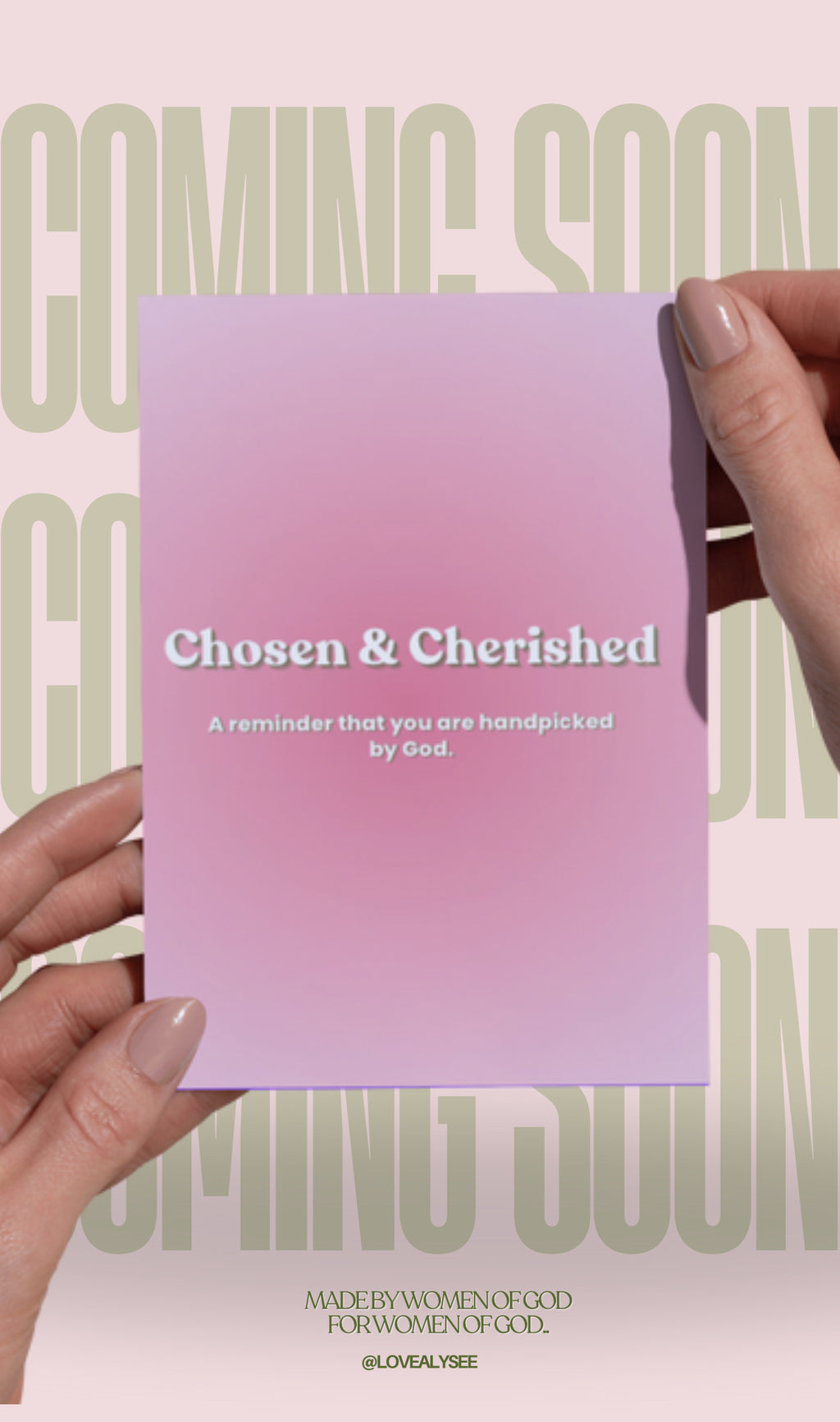 Chosen & Cherished | Affirmation cards- COMING SOON