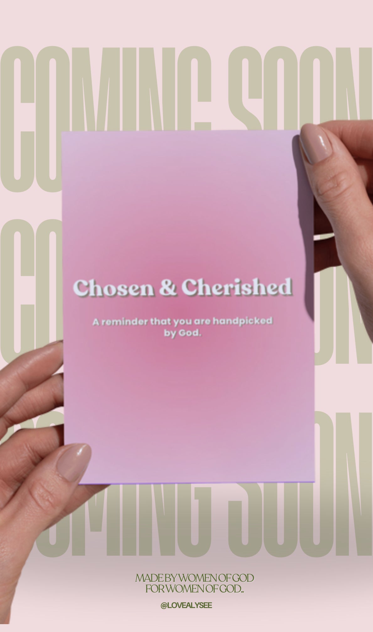 Chosen & Cherished | Affirmation cards- COMING SOON