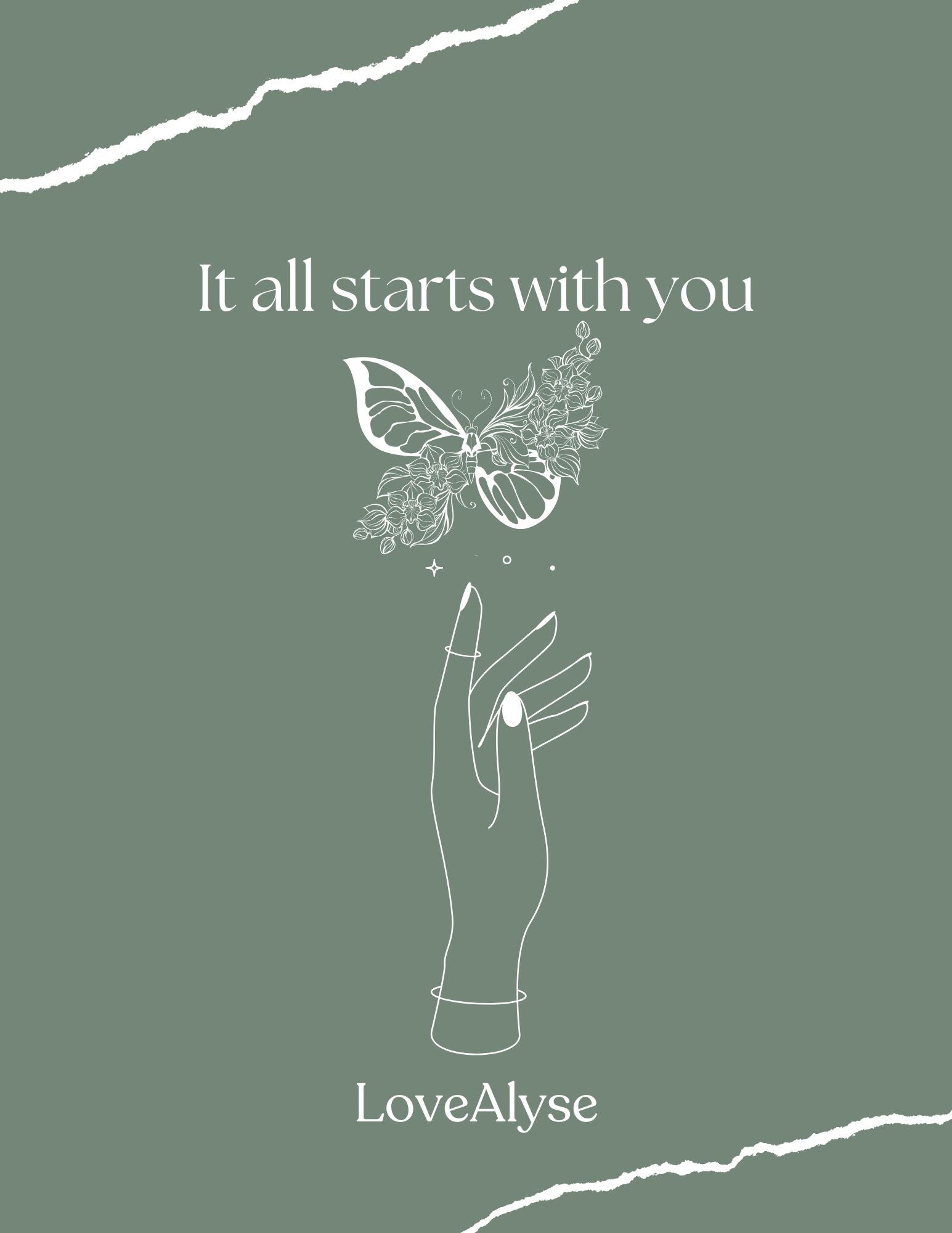 It All Starts With You | Morning & Evening Journal